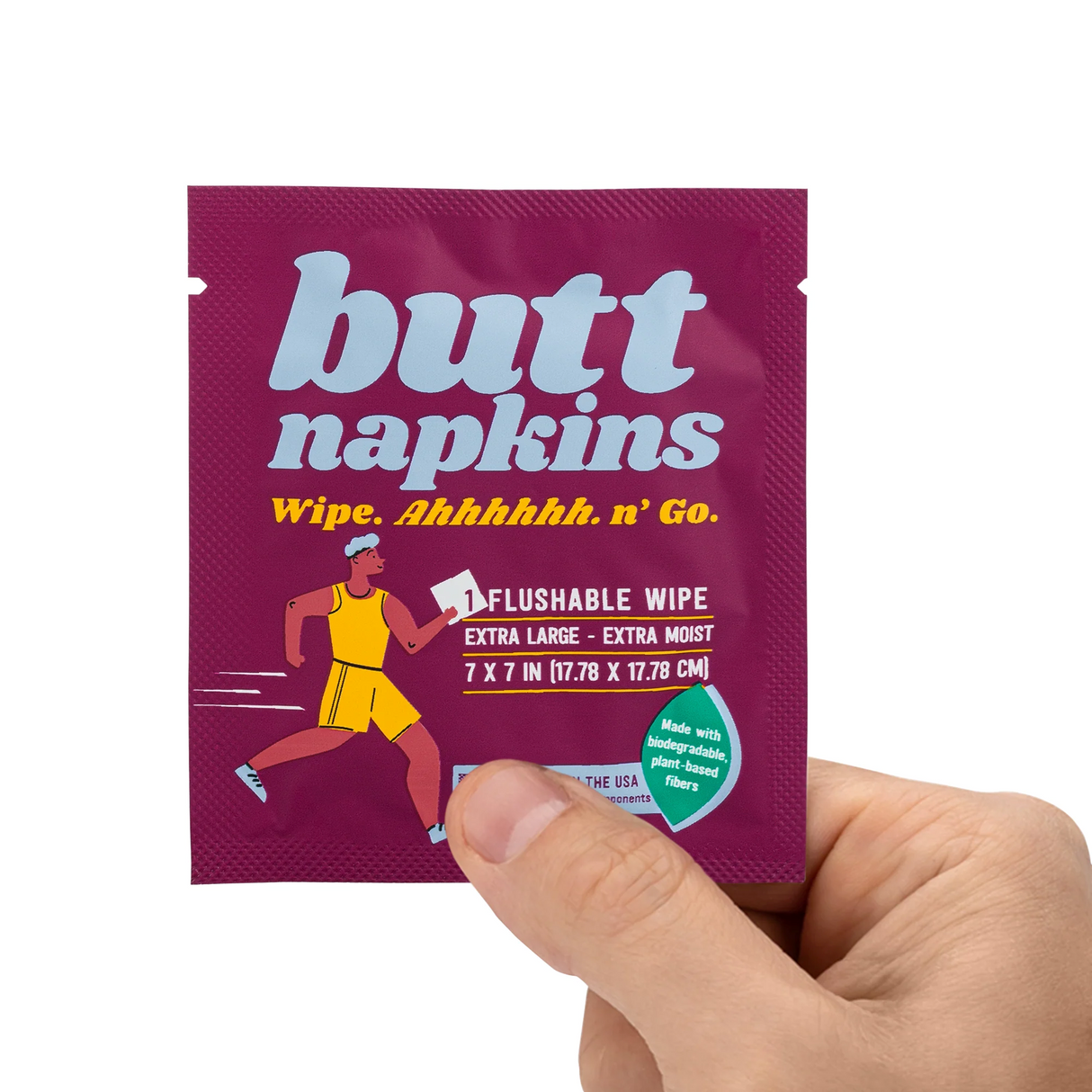 Butt Napkins - Running Wipes