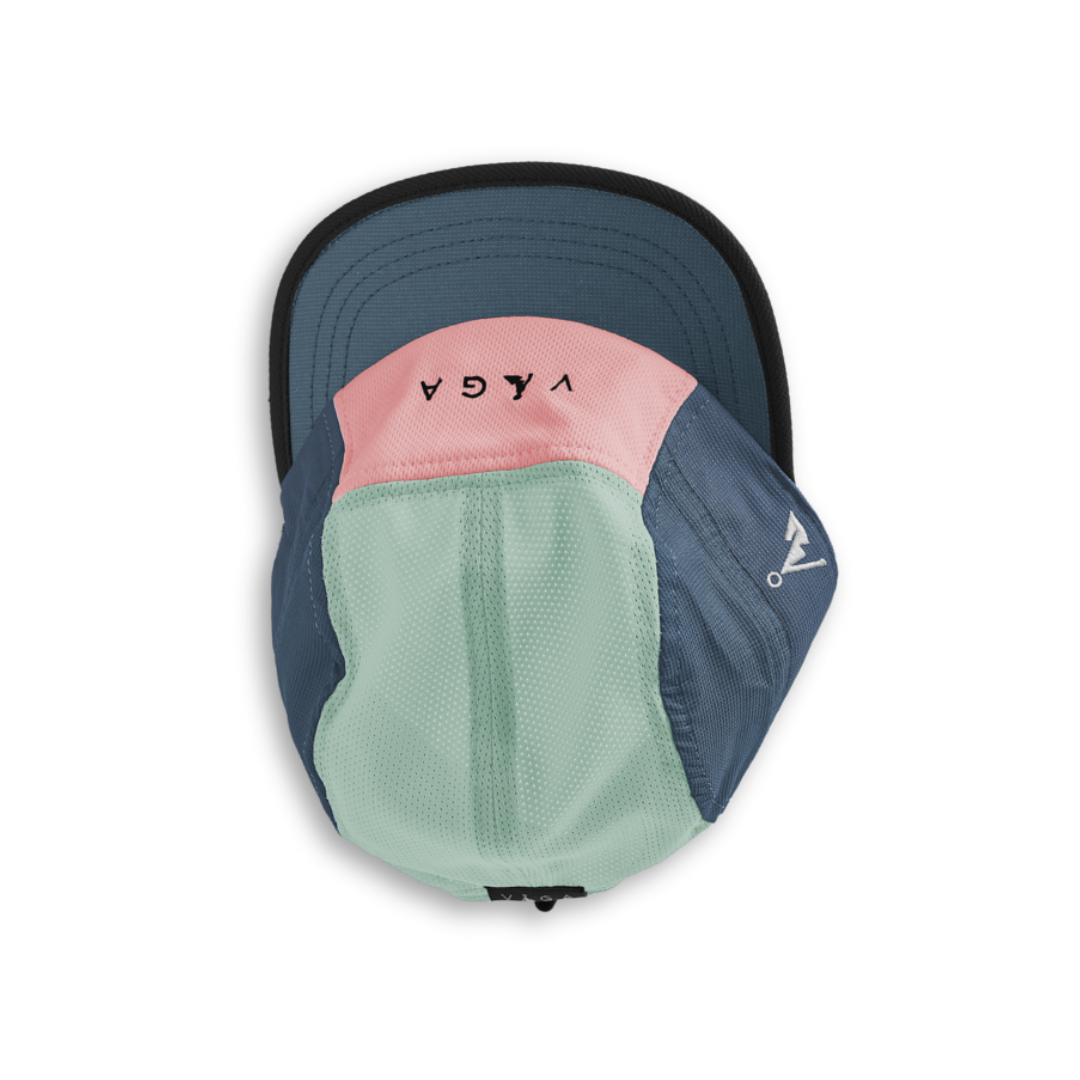 vaga club cap mint blue grey light pink charcoal