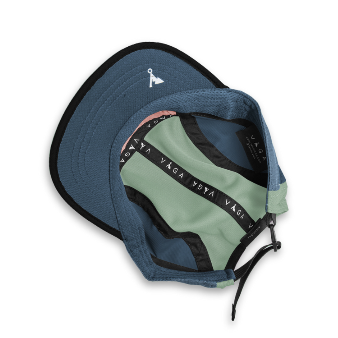 vaga club cap mint blue grey light pink charcoal