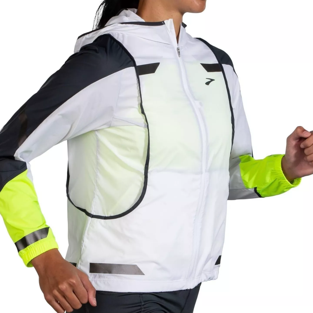 Brooks Womens Run Visible Convertible Jacket AW23