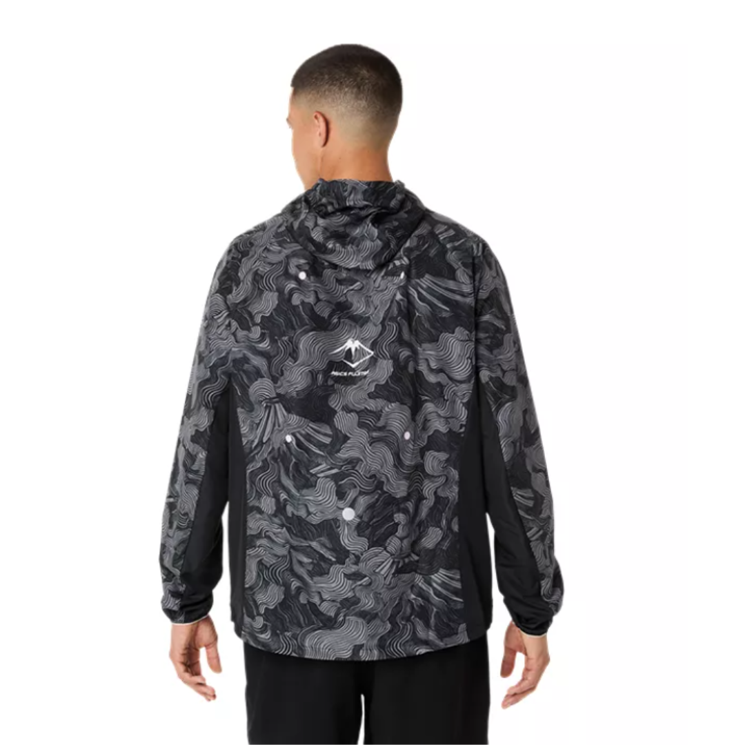 black mens running jacket