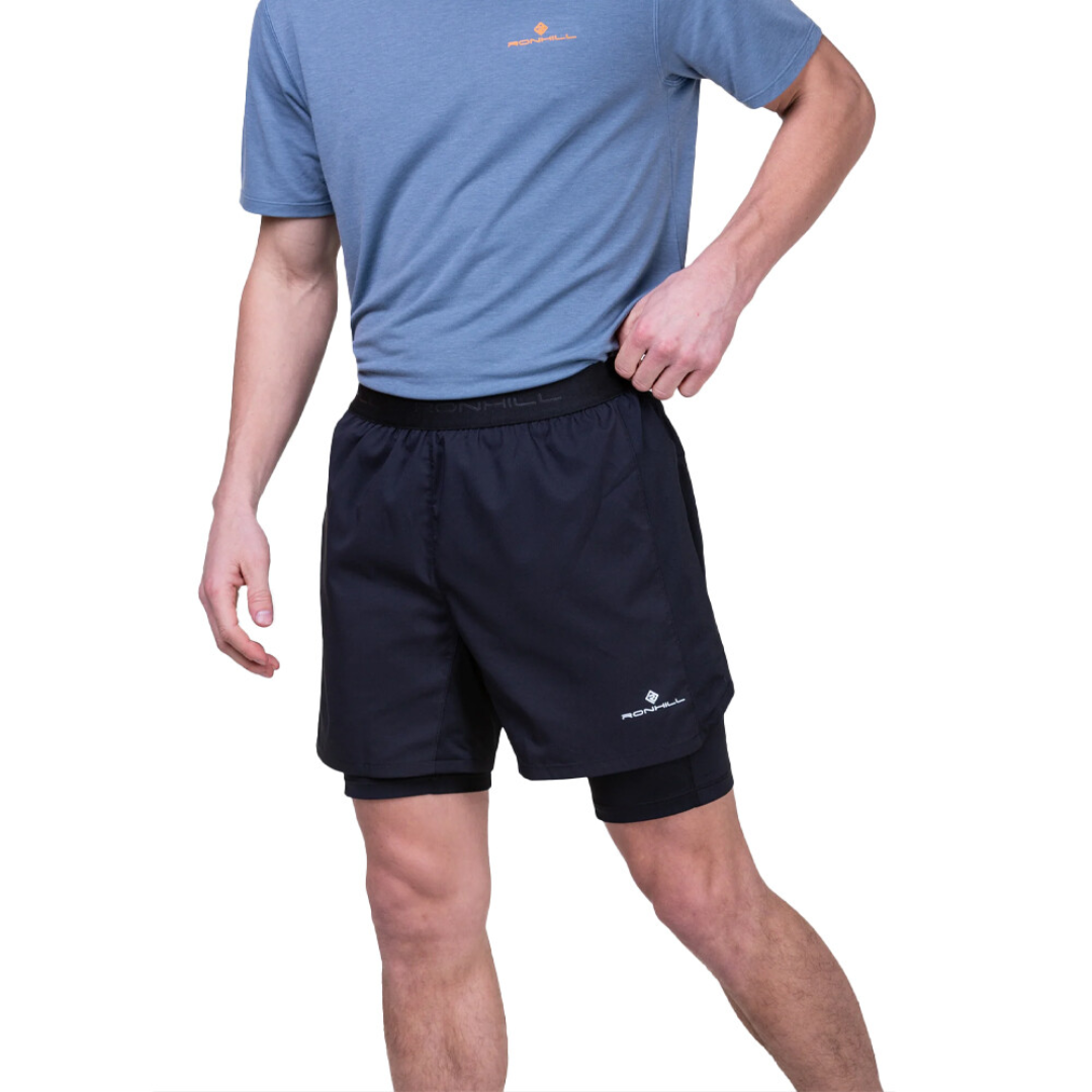 Ronhill Mens Tech 5” Twin Short AW24