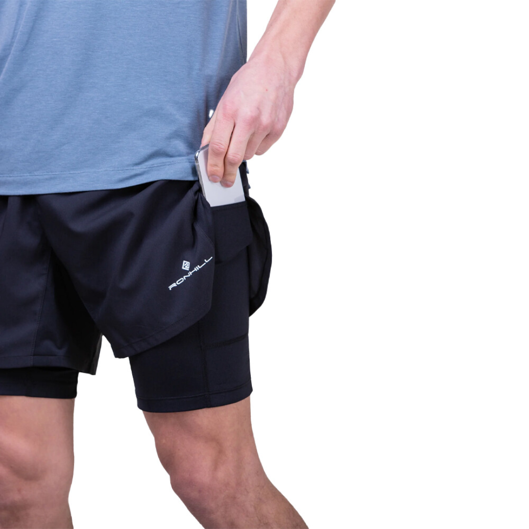 Ronhill Mens Tech 5” Twin Short AW24