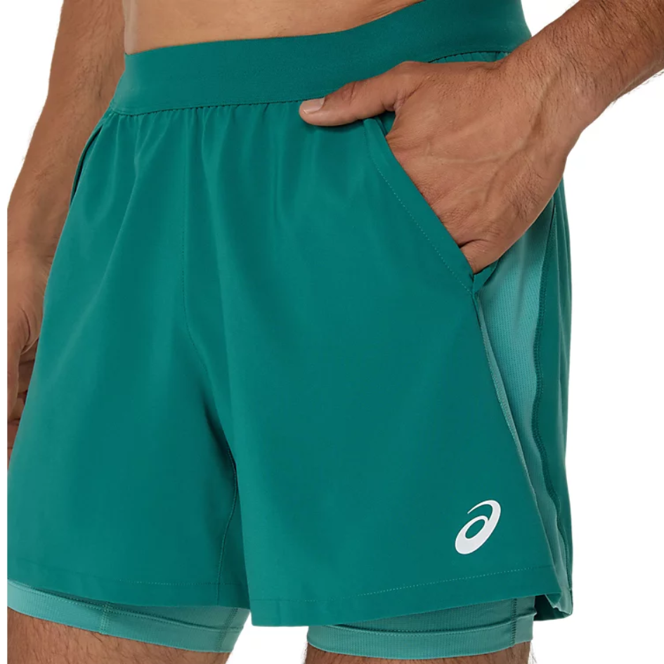 ASICS Mens Road 2in1 5in Short - SS25