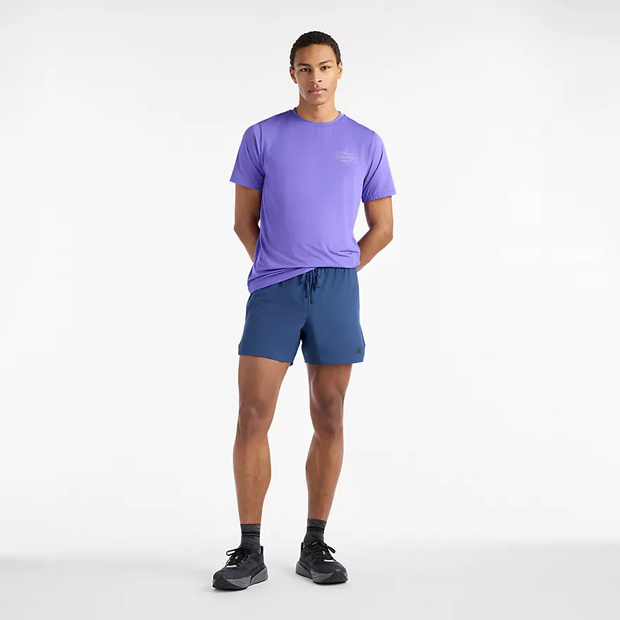 New Balance Mens RC Essential Short 5”