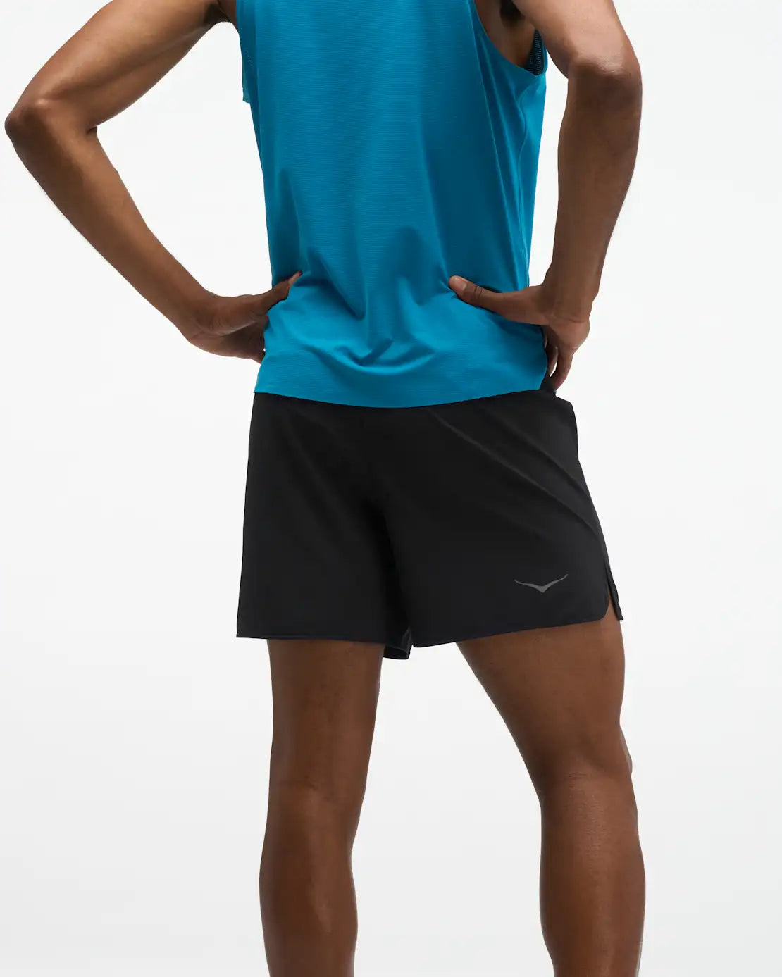 HOKA Mens Glide 5" Short with Brief