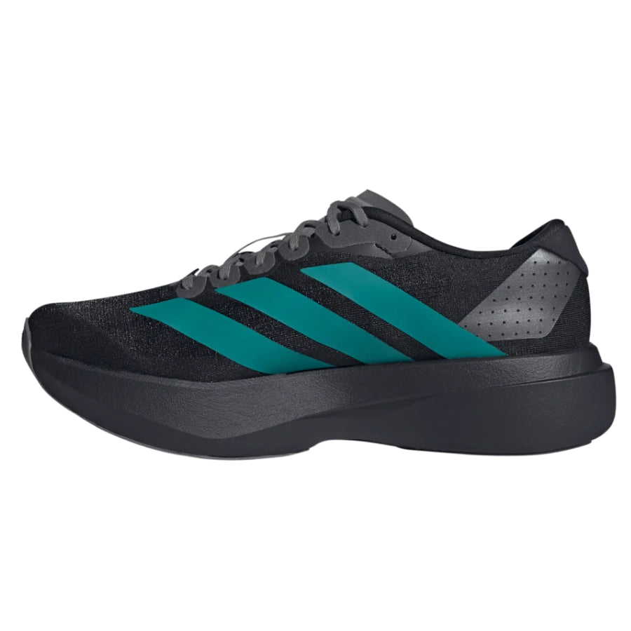 Adidas Mens Adizero Evo SL Core Black Pure Teal