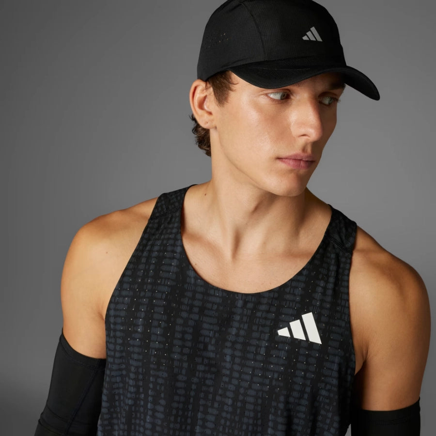 Adidas Mens Adizero Running Tank Top