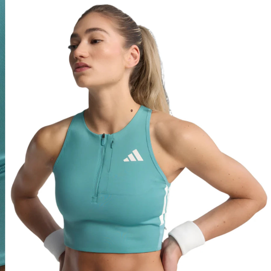 Adidas Womens Adizero Running Crop Top