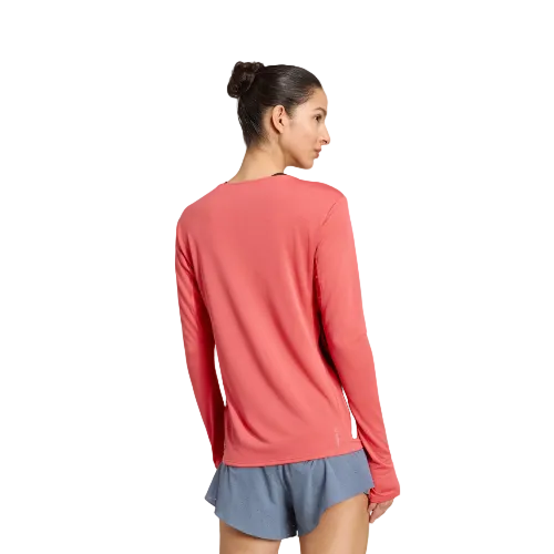 Adidas Womens Adizero Running Long Sleeve Long-Sleeve Top