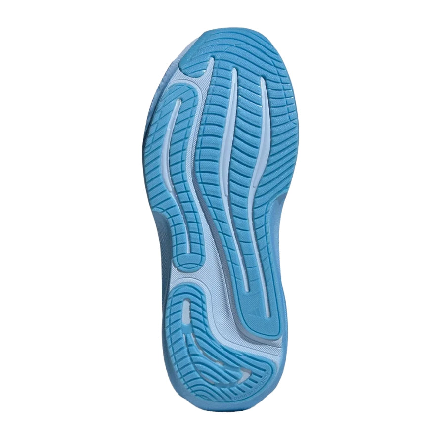 Adidas Womens Supernova Rise 3 Glow Blue Silver Metallic Cloud White