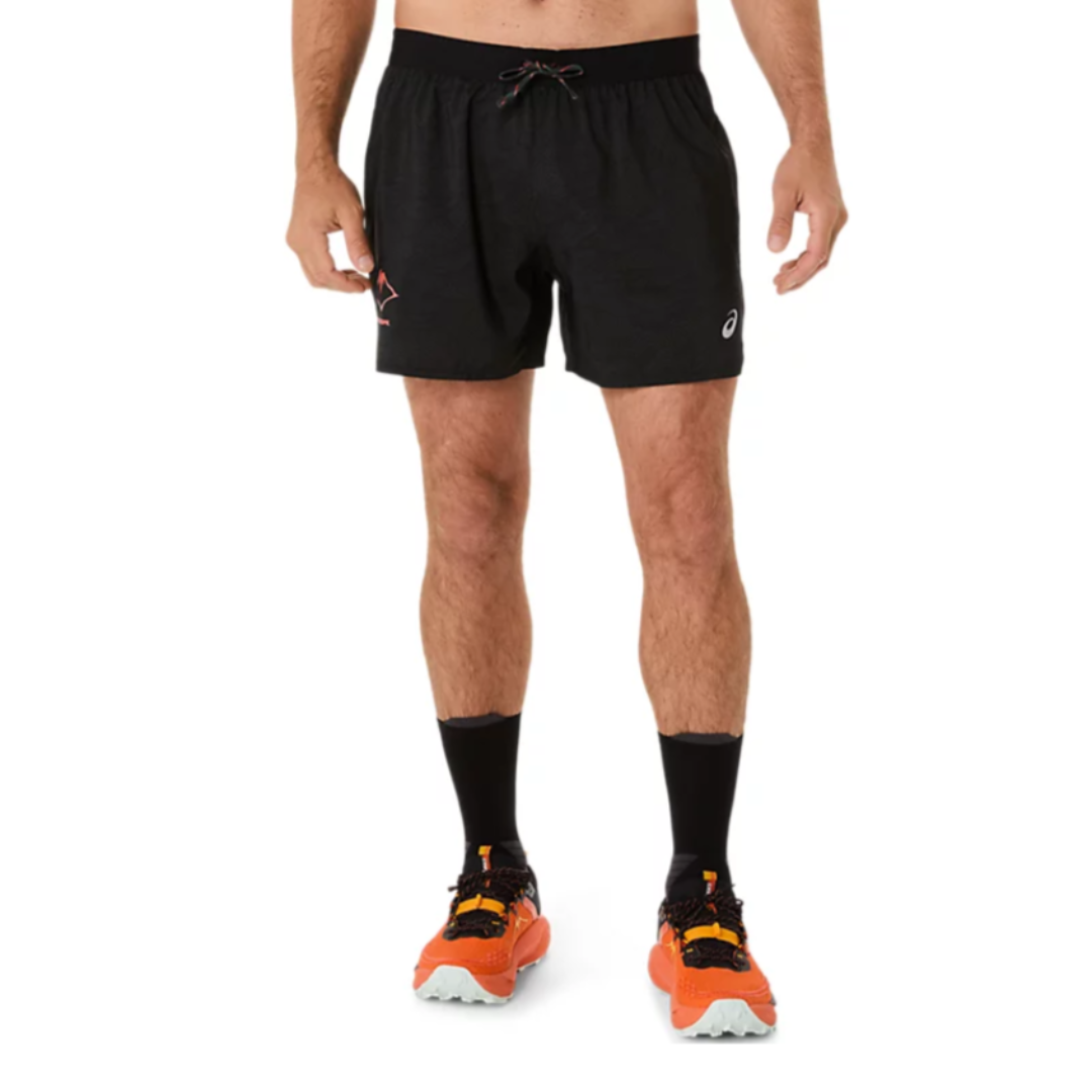 ASICS Mens FujiTrail All Over Print 5in Short SS25