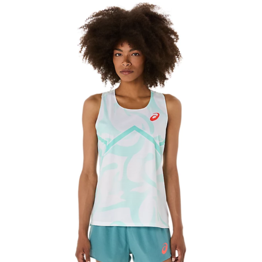 ASICS Womens Light Knit Graphic Singlet