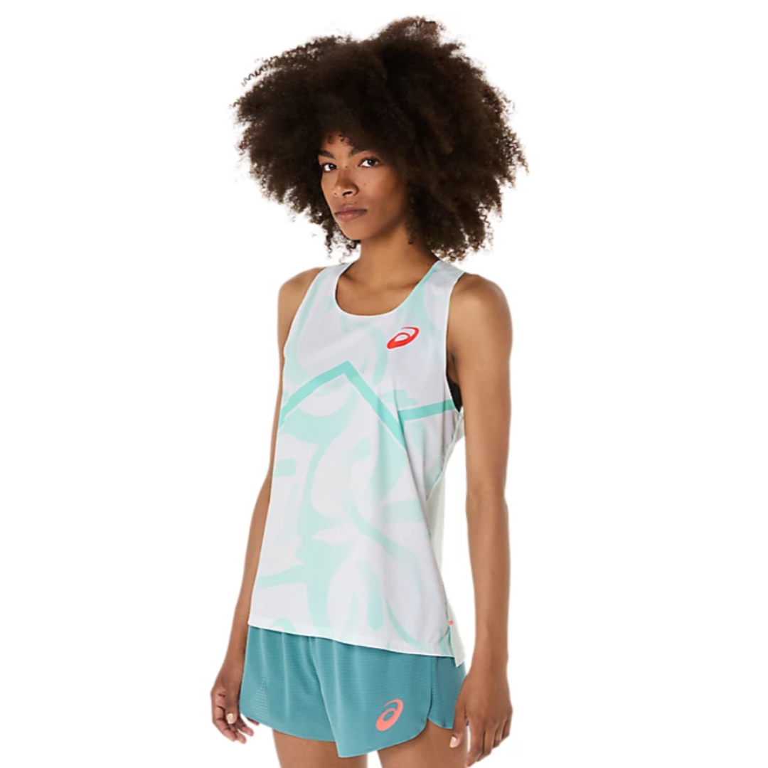 ASICS Womens Light Knit Graphic Singlet