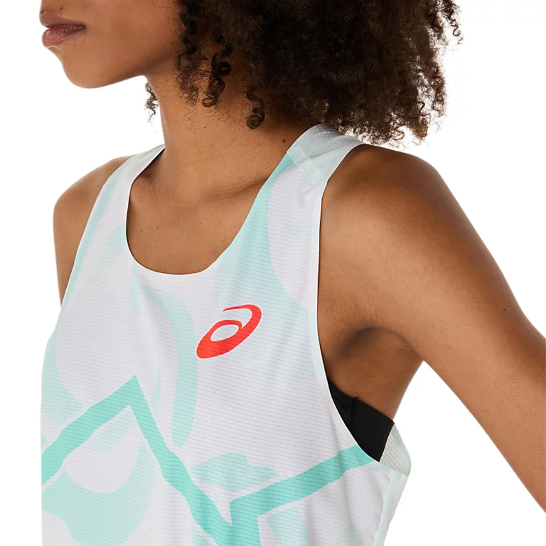 ASICS Womens Light Knit Graphic Singlet