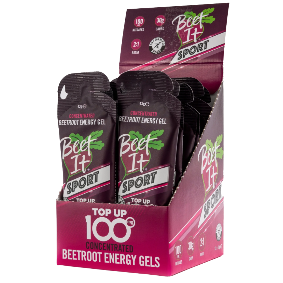 Beet It Sport Nitrate Energy Gels - Pack of 12