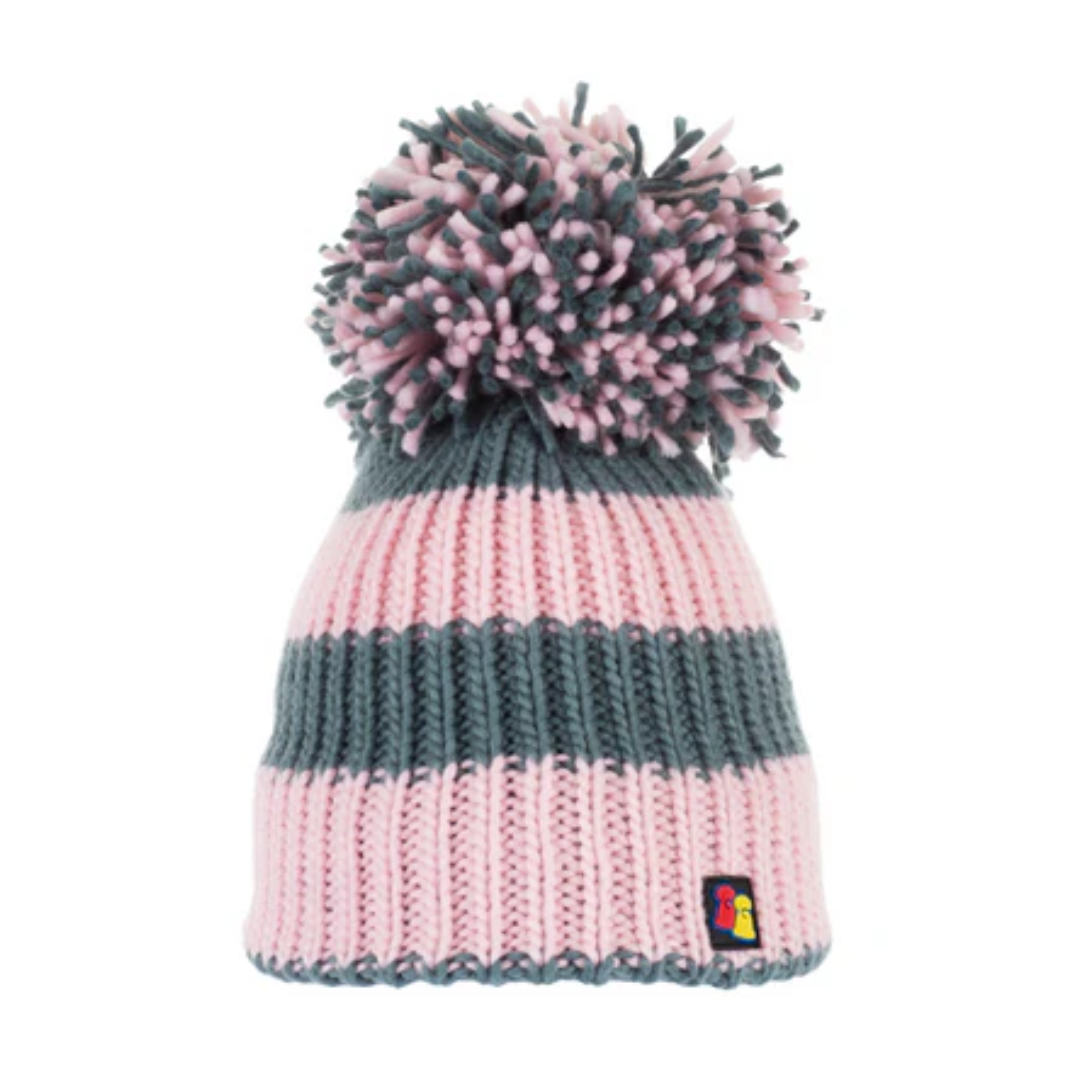 Big Bobble Hat - Mauve Mayhem