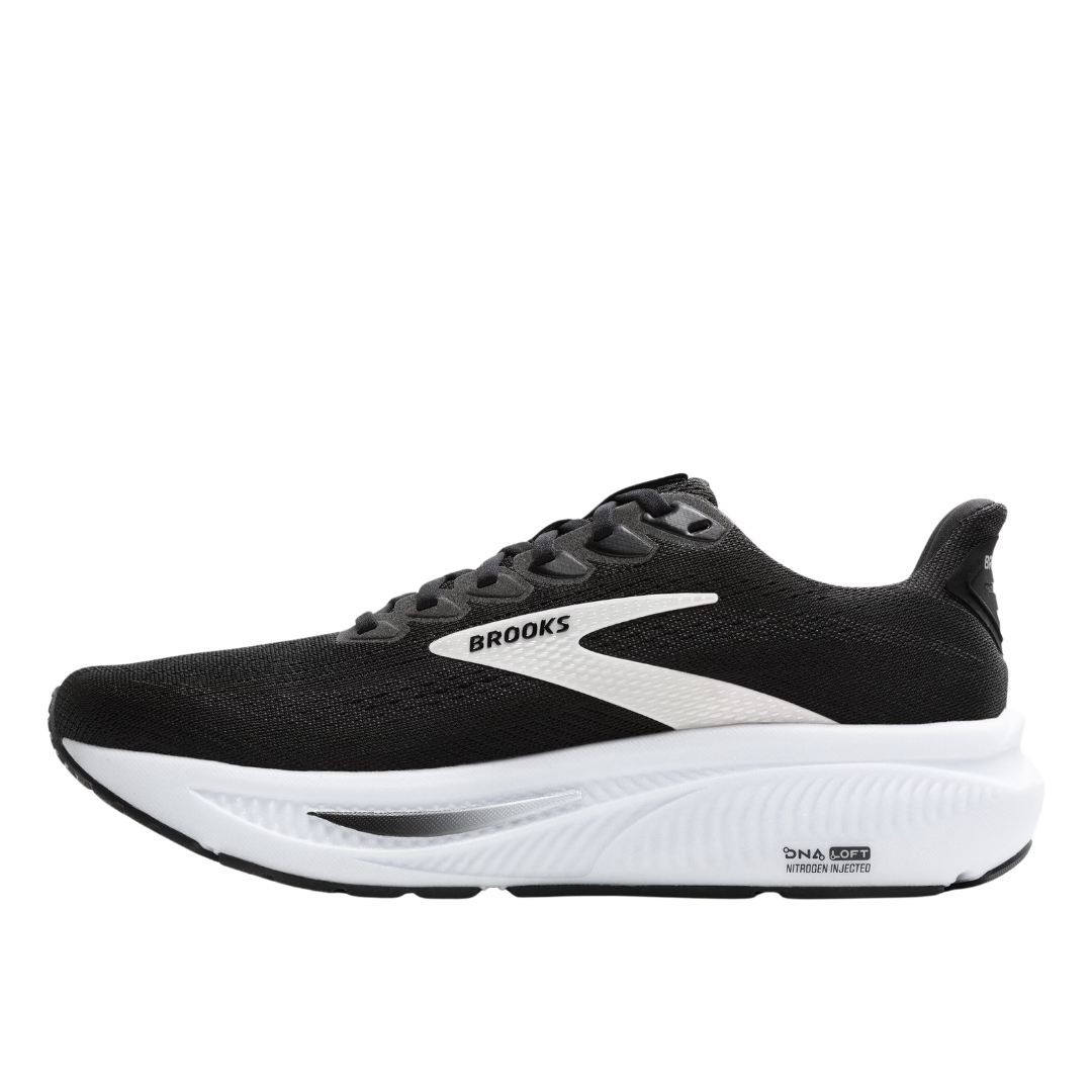 Brooks Mens Ghost 17 Black Grey White 3