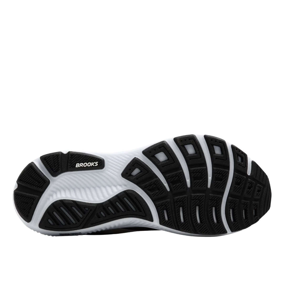 Brooks Mens Ghost 17 Black Grey White 5