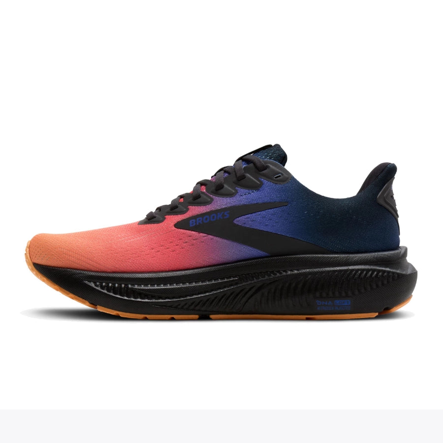 Brooks Mens Ghost 17 Neutral Night Blue Papaya1