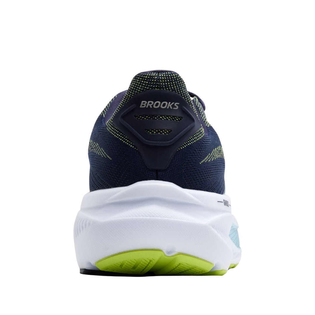 Brooks Mens Ghost17 Peacoat Lime Blue 5