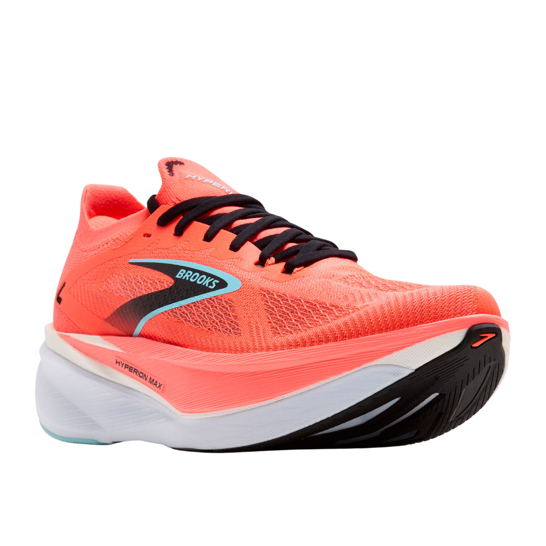 Brooks Mens HyperionMax3 FieryCoral Black Atomizer 2