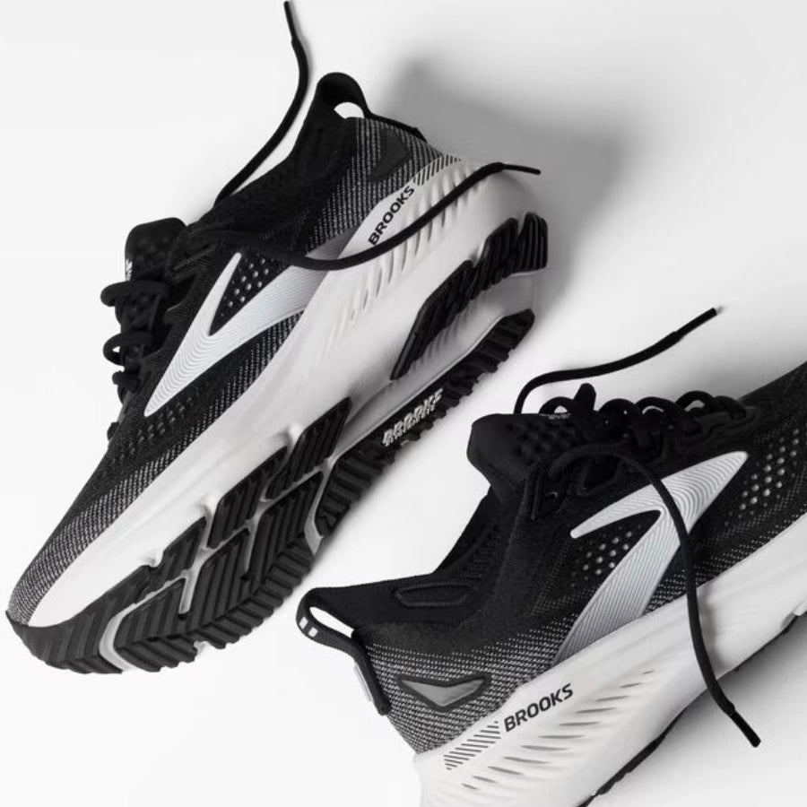 Brooks Womens Glycerin GTS 23 Black Grey White