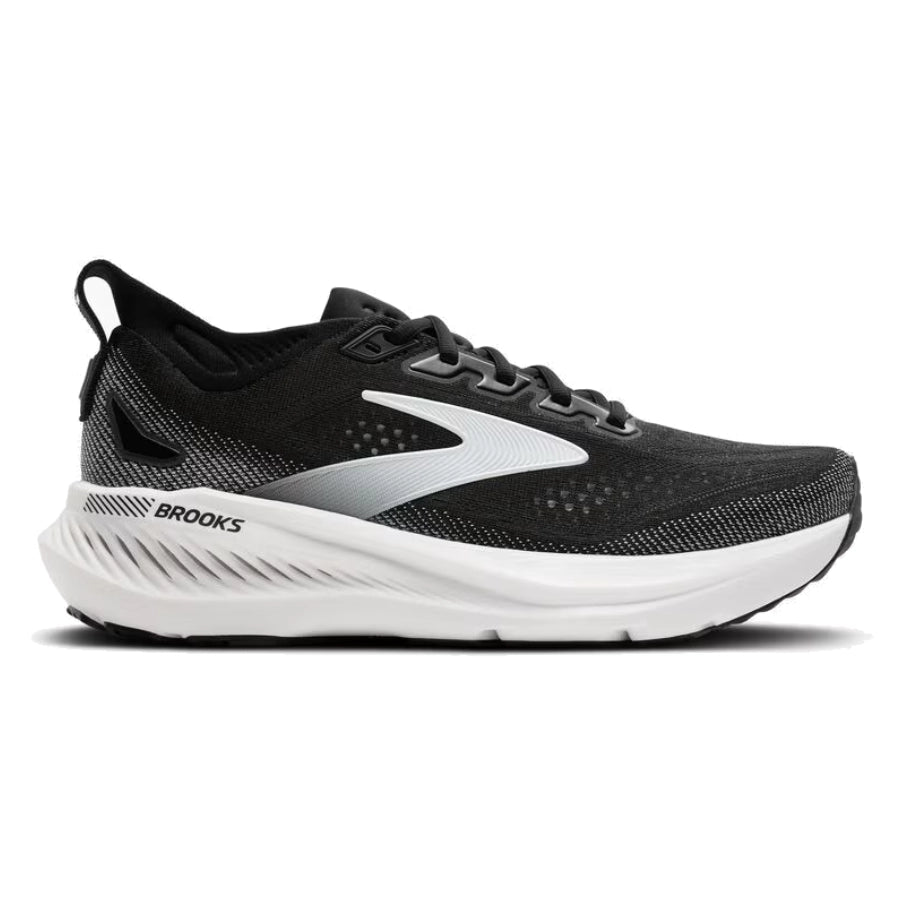 Brooks Womens Glycerin GTS 23 Stability Black Grey White