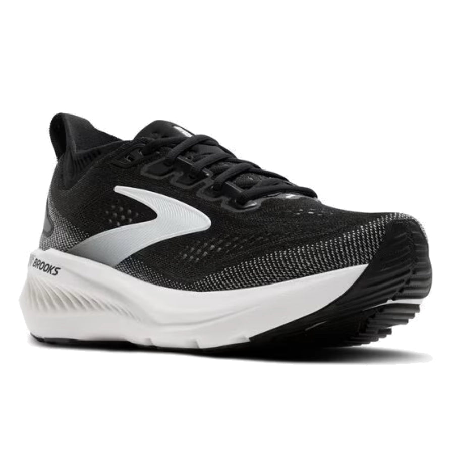Brooks Womens Glycerin GTS 23 Wide Black Grey White1