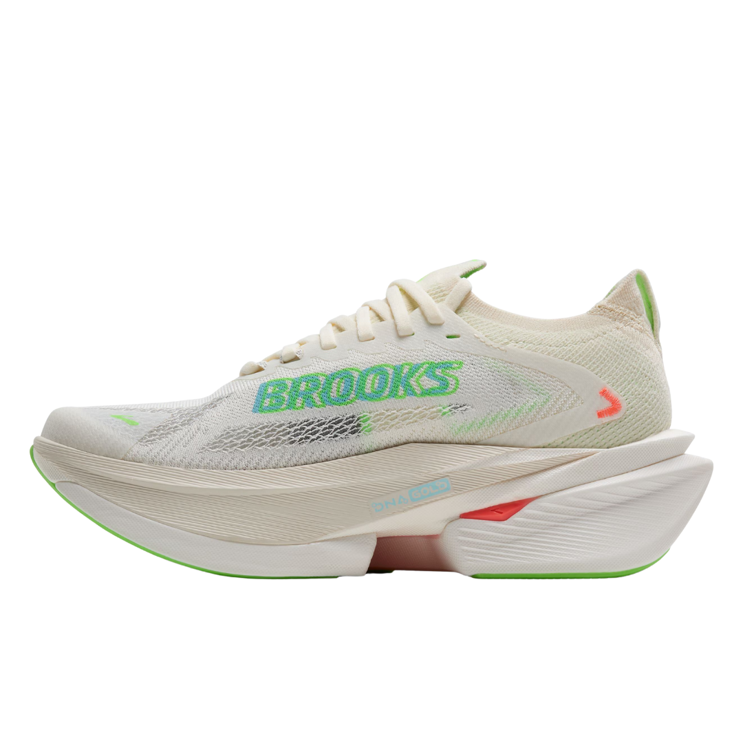 Brooks Womens HyperionMax3 Coconut GreenGecko PinkClay 3