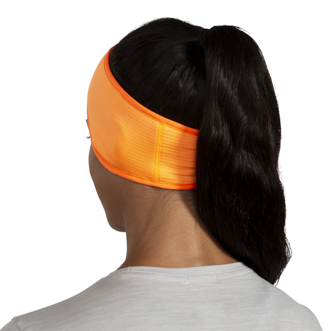Brooks Notch Thermal Running Headband - Flicker/Fluoro Flash