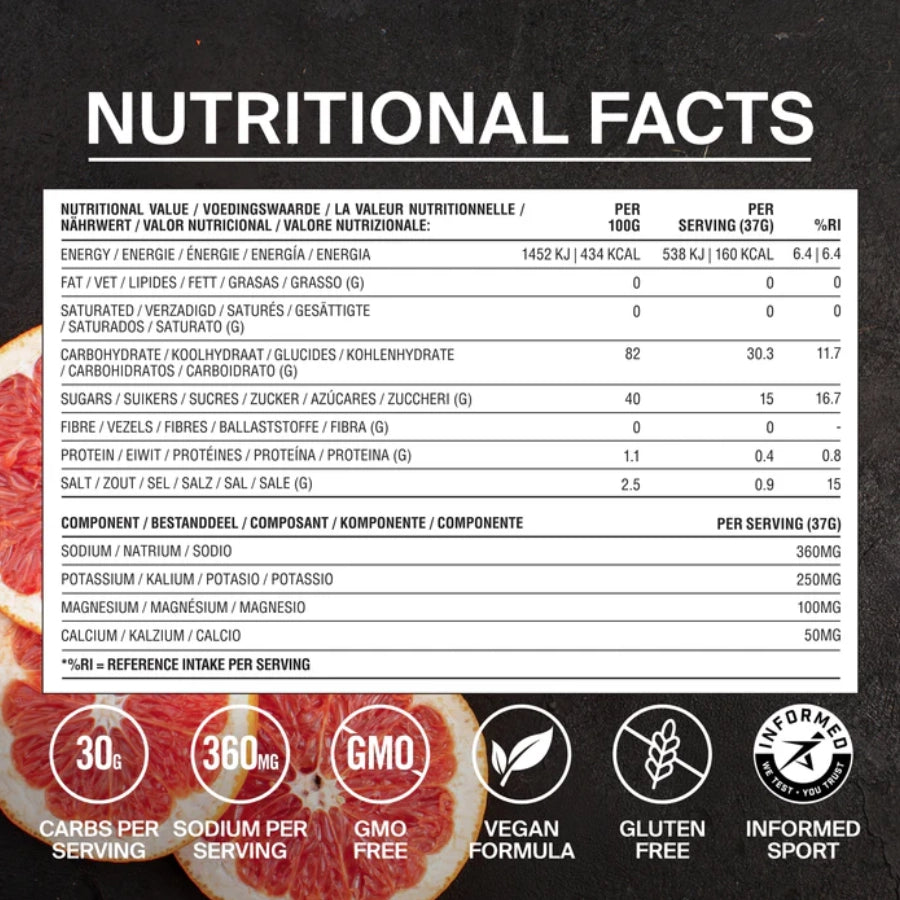 Styrkr MIX + Dual-Carb & Electrolyte Mix - Pink Grapefruit