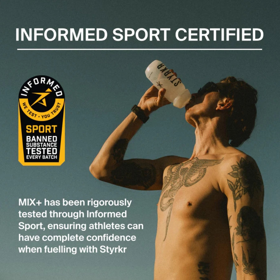 Styrkr MIX + Dual-Carb & Electrolyte Mix - Pink Grapefruit