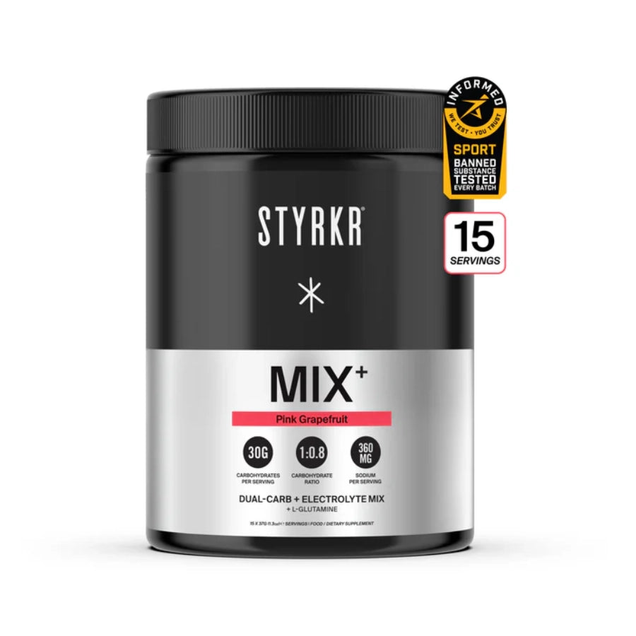 Styrkr MIX + Dual-Carb & Electrolyte Mix - Pink Grapefruit
