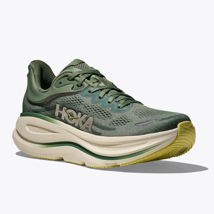 HOKA Mens Bondi 9 Neutral succulent fern8