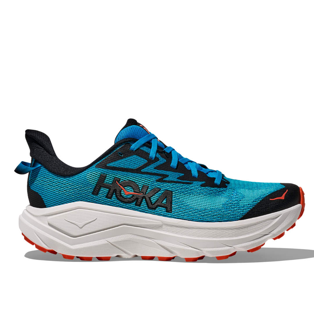HOKA Mens Challenger 8 SkywardBlue White 1