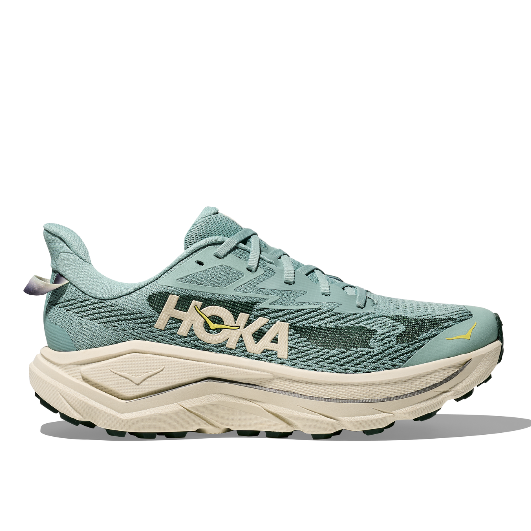 HOKA Mens Challenger8 Jade TruffleSalt 1