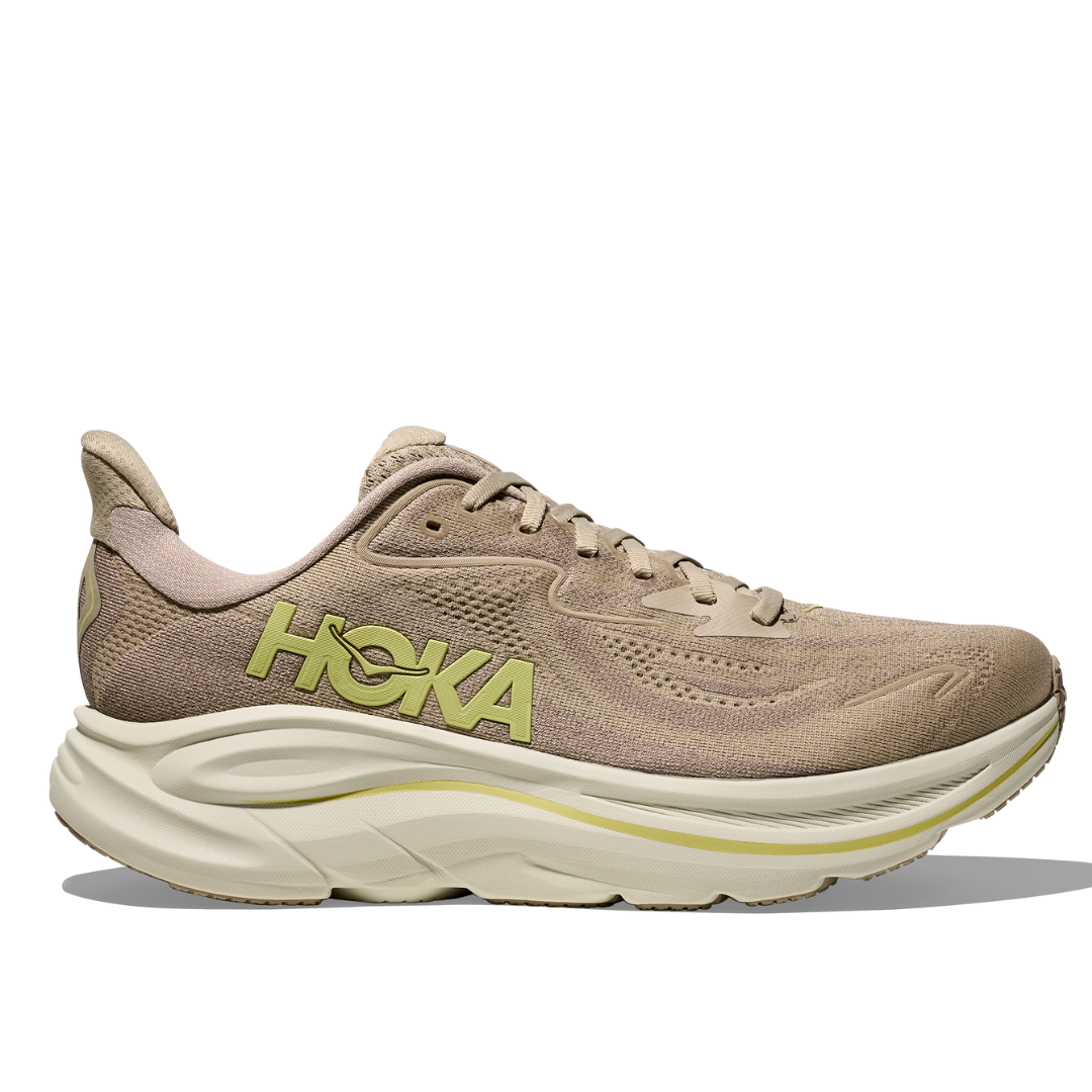 HOKA Mens Clifton 10 RawLinen Stone 1