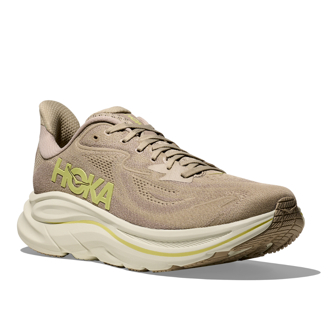 HOKA Mens Clifton 10 RawLinen Stone 2