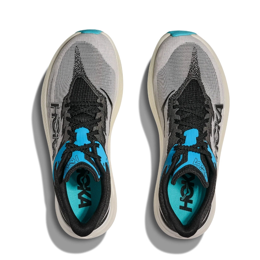 HOKA Unisex Rocket X 3 White Black