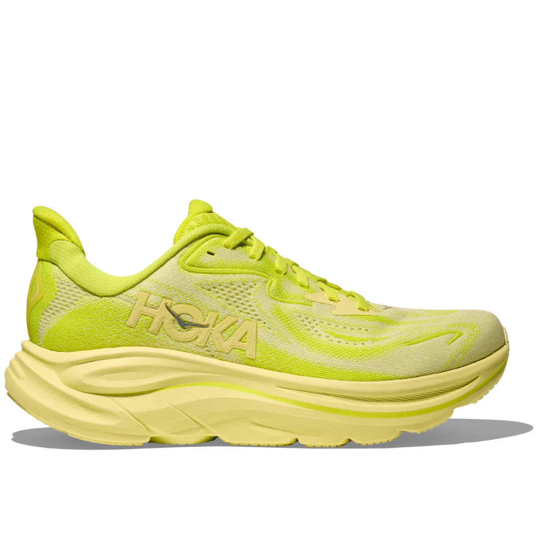 HOKA Womens Clifton 10 HokaNeonCitrus Sunlight 1