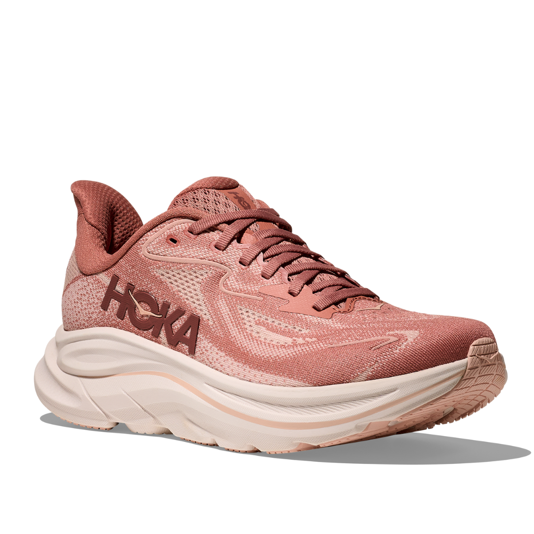 HOKA Womens Clifton10 Blush RoseLatte 2