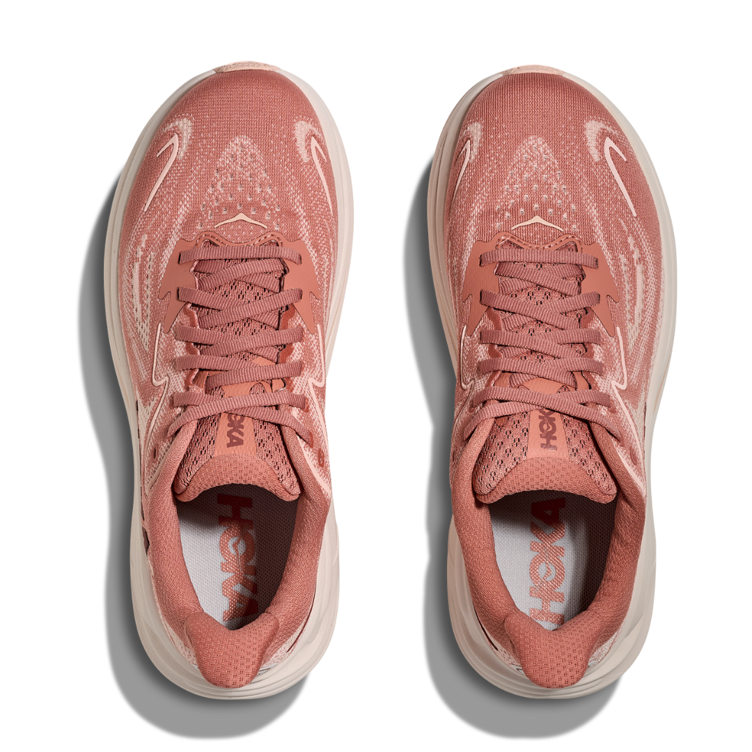 HOKA Womens Clifton10 Blush RoseLatte 4