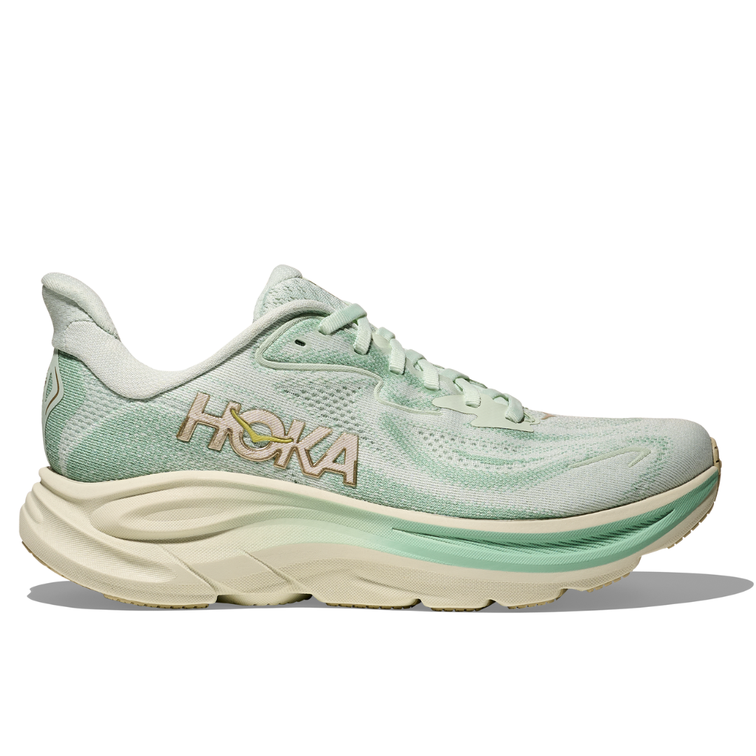 HOKA Womens Clifton10 SeaGlass Jadeite 1