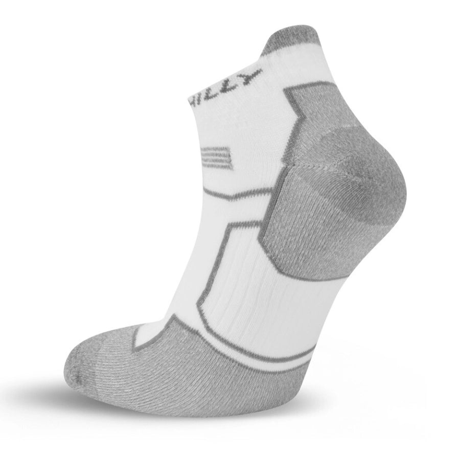 Hilly Twinskin Socks Anklet Medium Cushioning Grey
