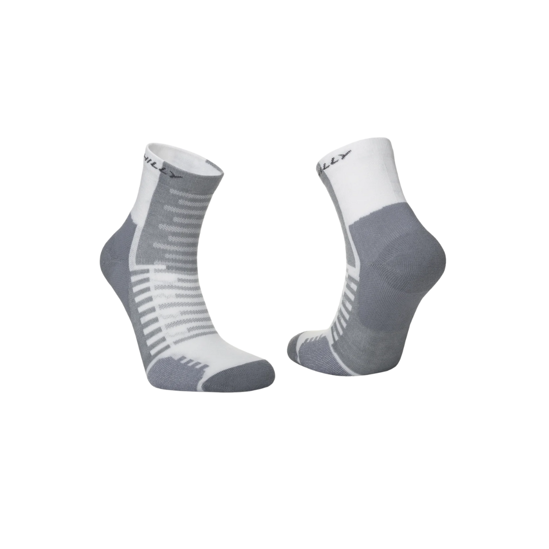 Hilly Active Anklet White Grey 2