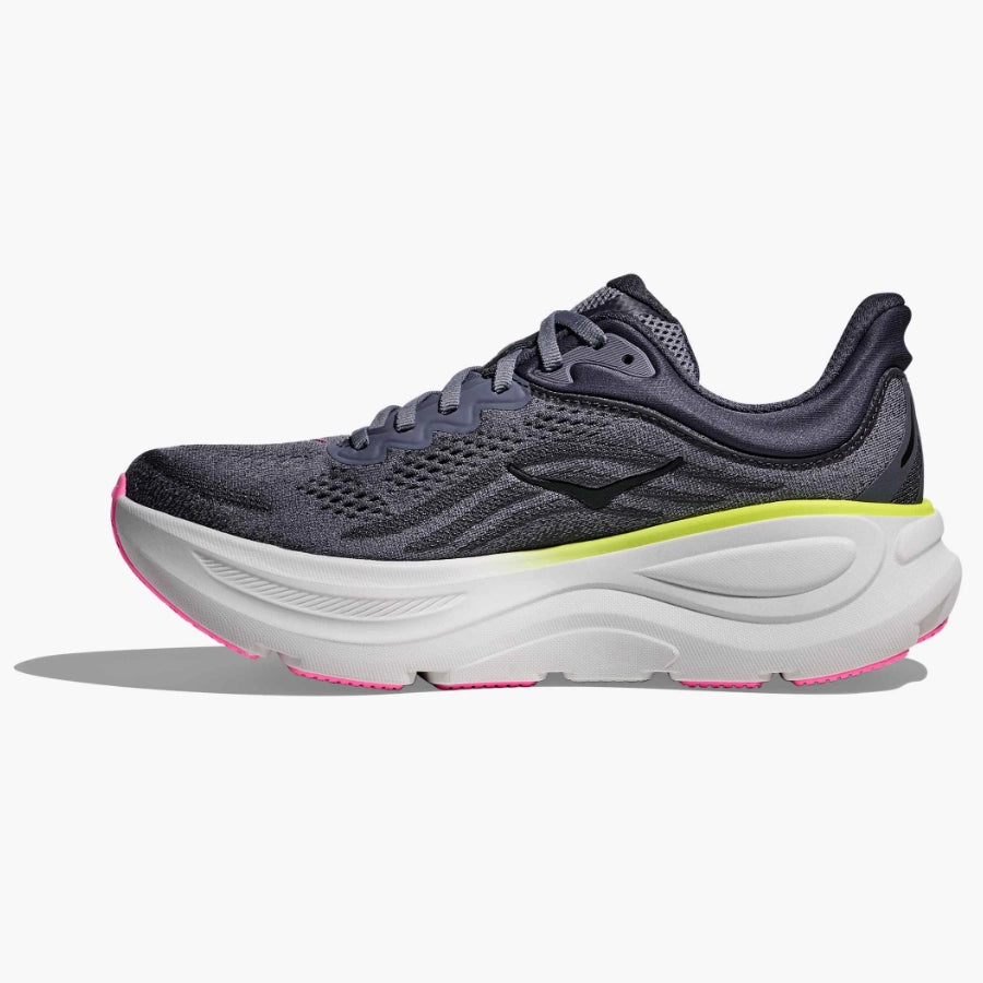 Hoka Womens Bondi 9 Charcoal Grey Skies