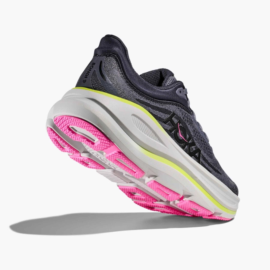 Hoka Womens Bondi 9 Grey