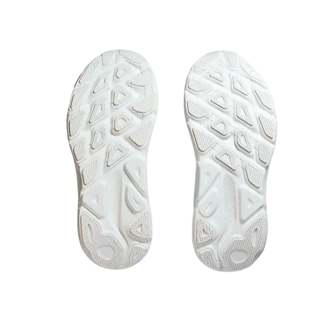 HOKA Mens Clifton 9 - Bright White - Neutral