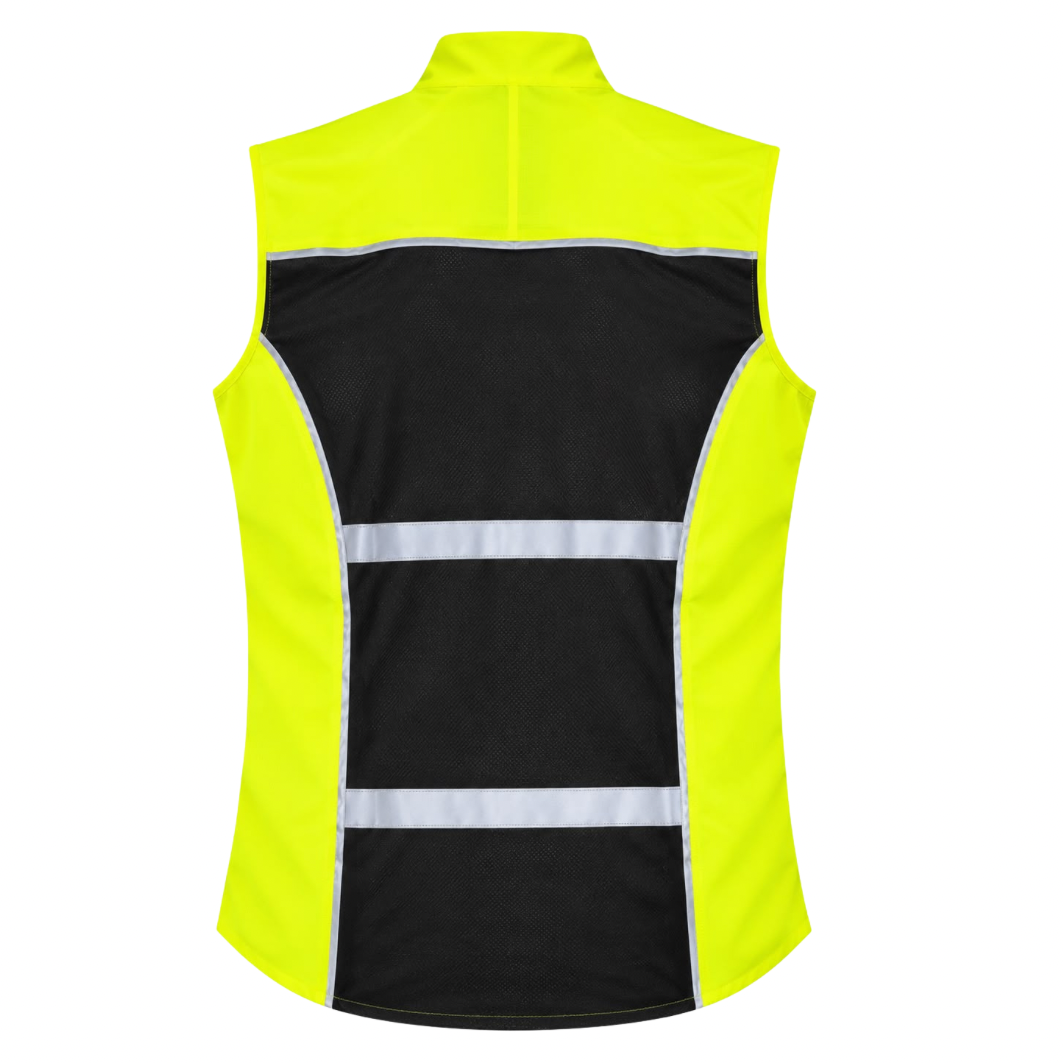Running Bear Hi-Vis Fluo Safety Running Gilet
